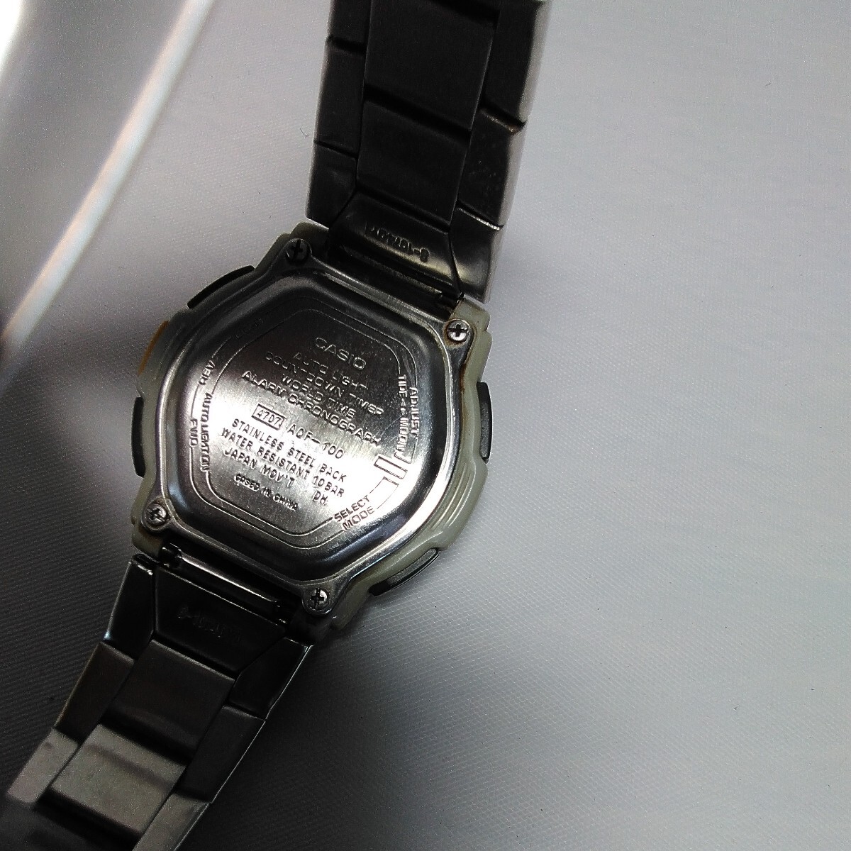 CASIO　カシオ　腕時計　AQF-100_画像9