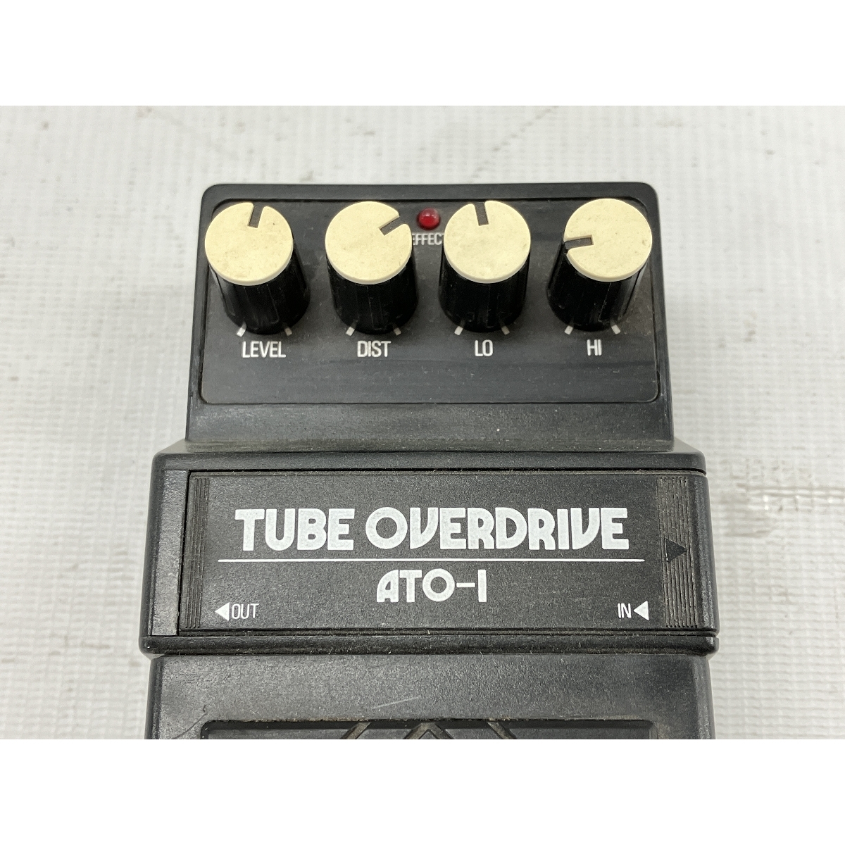 ARIA TUBE OVERDRIVE ATO-1 オーバードライブ ギターエフェクター 日本製 音響機器 ジャンク W8876383_画像6