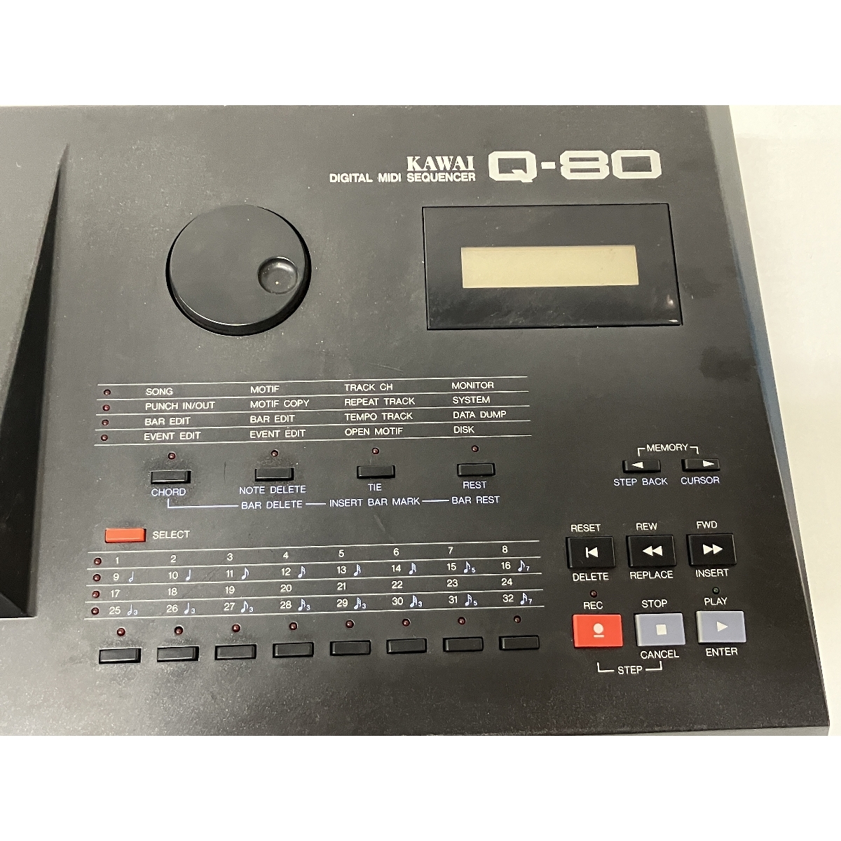 KAWAI Q-80 カワイ MIDI シーケンサー 音響機材 DTM ジャンク S8793713_画像7