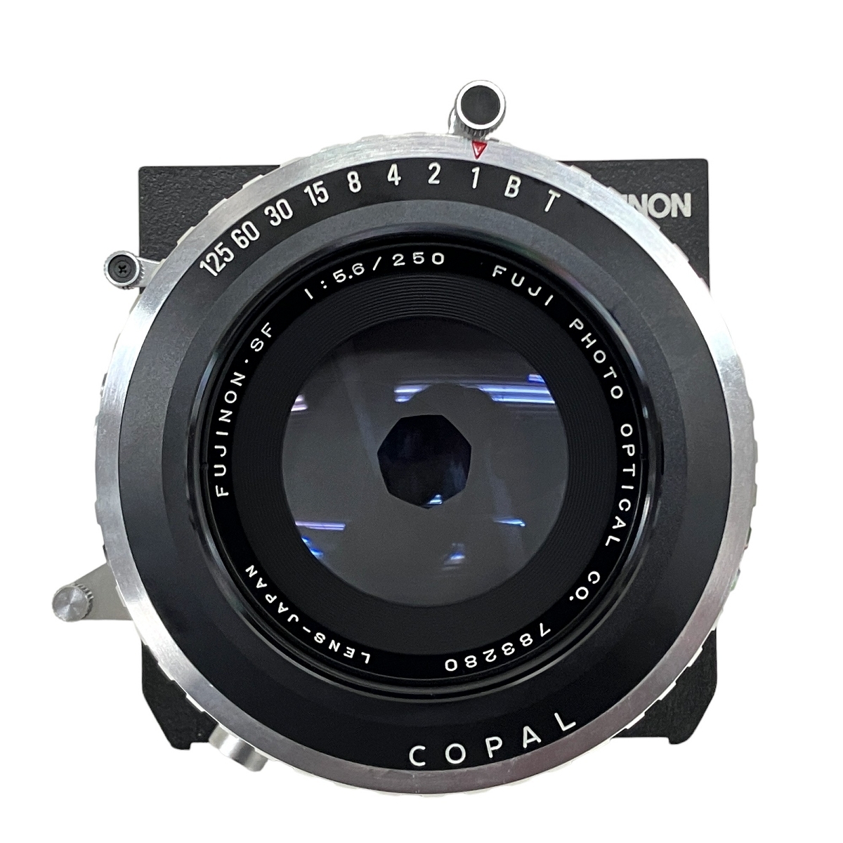 【動作保証】 富士フイルム FUJINON・SF 1:5.6/250 COPAL 大判カメラレンズ レンズボード付属 中古 T8870766_画像5