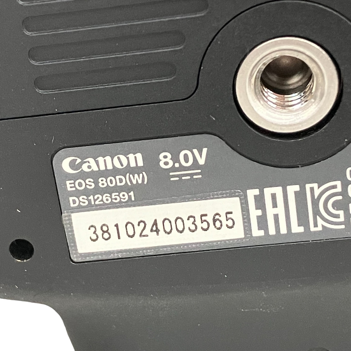 【動作保証】Canon キャノン EOS 80D ダブルズームキット EF-S 18-55mm F3.5-5.6 EF-S 55-250mm F4-5.6 一眼レフ カメラ 中古 K8861366_画像3
