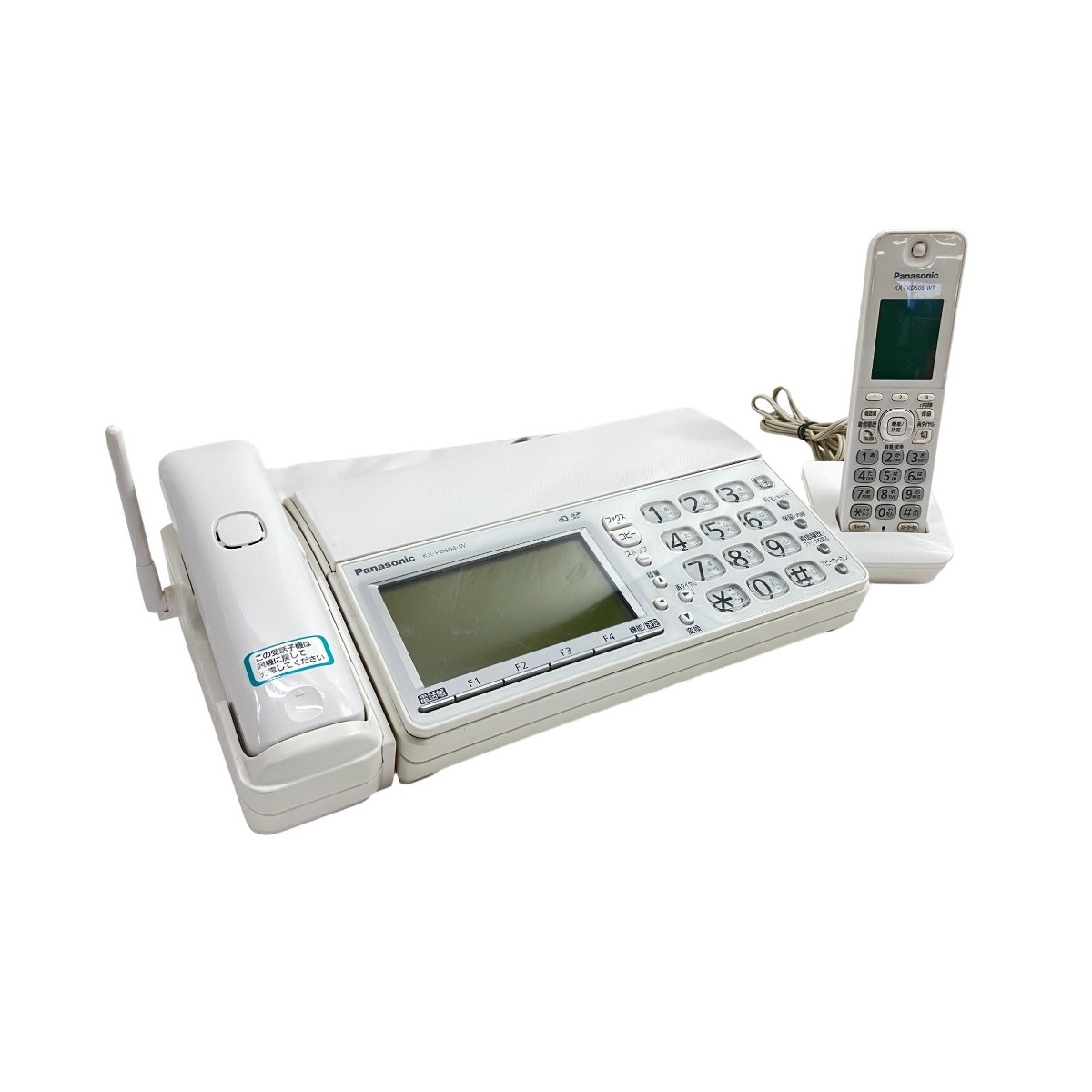 [ operation guarantee ] Panasonic KX-PD604DL Panasonic personal faks telephone machine consumer electronics used W8872836