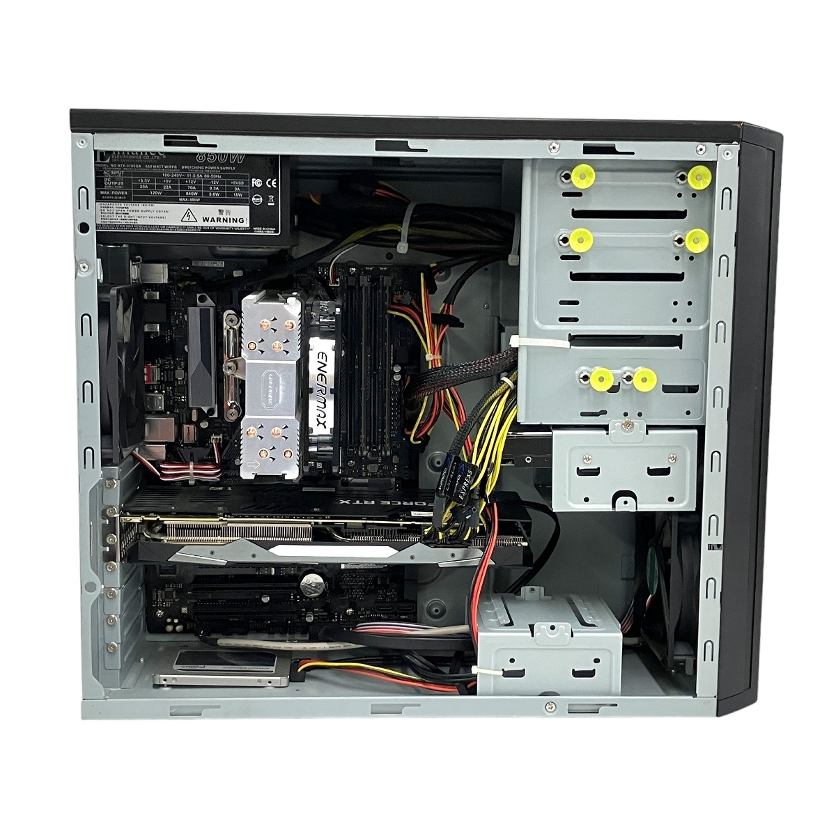 [ operation guarantee ]Inversenet FRONTIERge-ming desk top PC Core i7-9700K 16GB SSD 500GB HDD 3TB RTX 2080 WIN10 used excellent T8786760