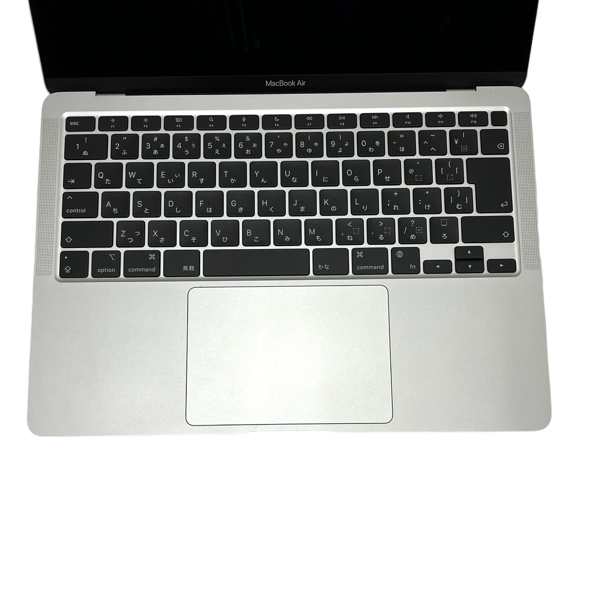 【充放電回数5回】【動作保証】 Apple MacBook Air M1 2020 8C 8GB SSD 256GB 7C シルバー Ventura 中古 美品 T8778731_画像6