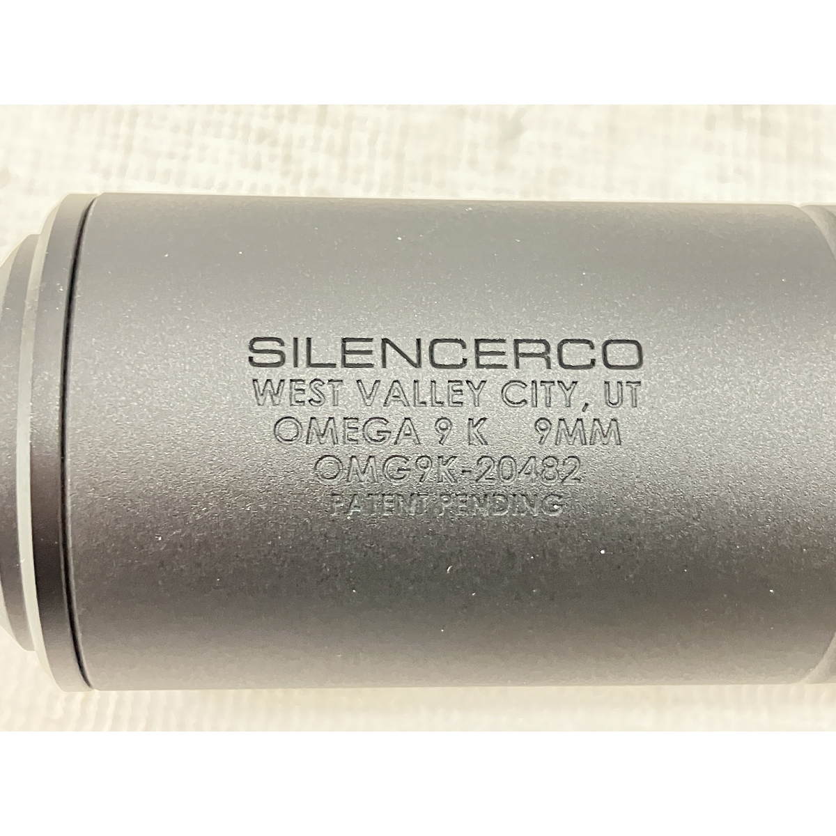 [ гарантия работы ]RGW Silencer M omega 9K модель 9mm муляж глушитель VFC MP5 пневматическое оружие аксессуары милитари б/у H8880184