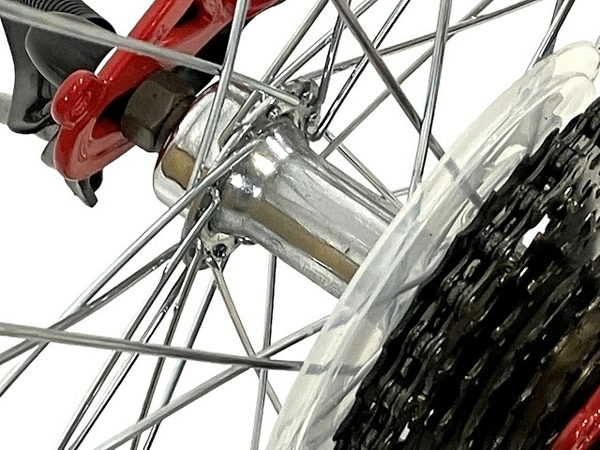 【引取限定】【動作保証】 KCD Switzsport 26インチ 外装7段 折畳自転車 ATBタイプ 自転車 中古 美品 直 T8807695_画像9