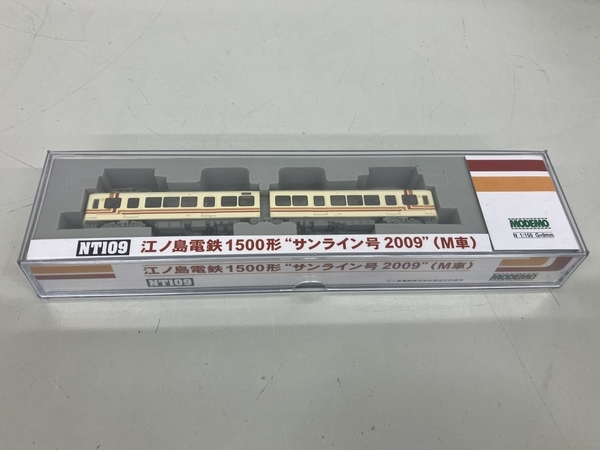 MODEMO モデモ NT109 江ノ島電鉄 1500形 サンライン号 2009 M車 鉄道模型 Nゲージ 中古 美品 K8812329_画像5