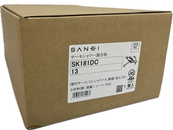 【動作保証】 SANEI SK181DC サーモシャワー混合栓 サンエイ 未使用 C8819514_画像1