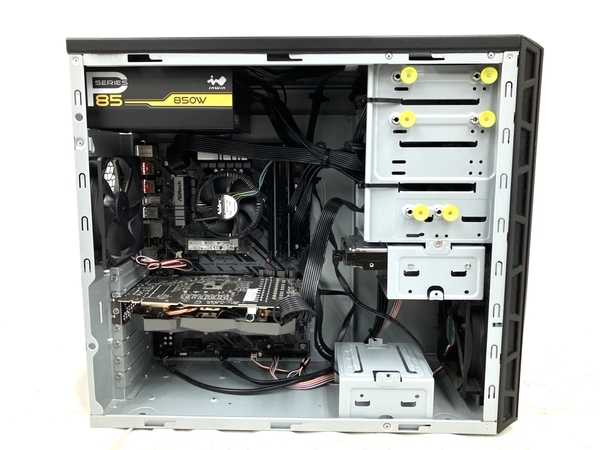 [ operation guarantee ]FRONTIER BTO desk top personal computer i7-10700F 16GB HDD 2TB SSD 1TB RTX 2070 SUPER win10 used M8706422