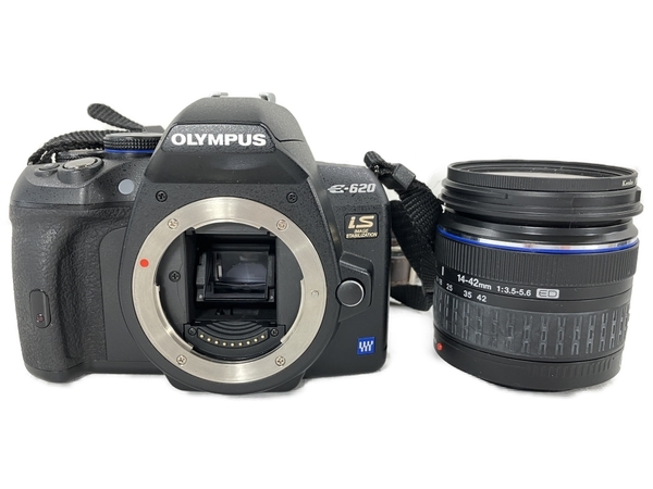OLYMPUS E-620 デジタルカメラ 一眼レフ OLYMPUS DEGITAL 14-42mm 1:3.5-5.6 レンズキット 中古 W8085579の画像1