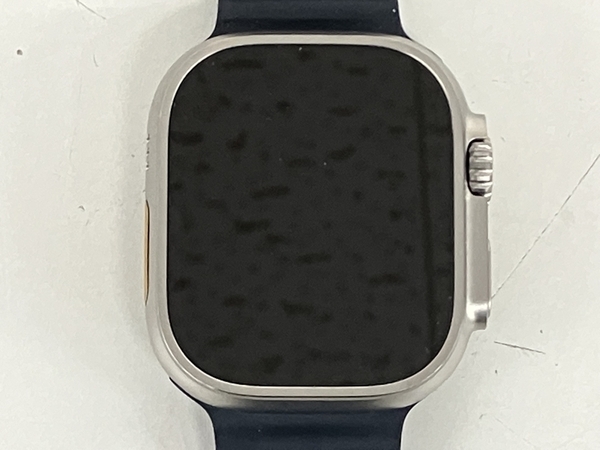 【動作保証】 Apple MQFK3J/A Apple Watch Ultra 49mm Titanium アップルウォッチ スマートウォッチ 中古 K8805059の画像4