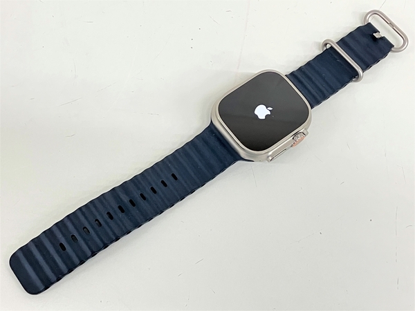 【動作保証】 Apple MQFK3J/A Apple Watch Ultra 49mm Titanium アップルウォッチ スマートウォッチ 中古 K8805059の画像3