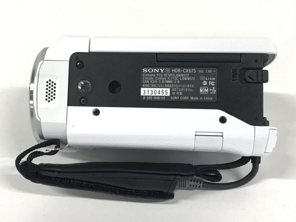 【動作保証】 SONY HDR-CX675 HANDYCAM EXMOR R ビデオ カメラ 2016年製 撮影 趣味 中古 F8801467_画像7