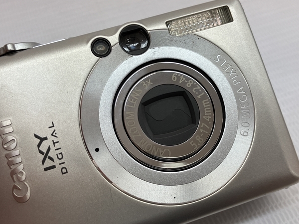 【動作保証】 Canon キャノン IXY DIGITAL 70 PC1193 コンパクト デジタル カメラ デジカメ グレー 撮影 中古 C8816593の画像3