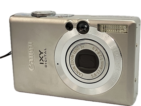 【動作保証】 Canon キャノン IXY DIGITAL 70 PC1193 コンパクト デジタル カメラ デジカメ グレー 撮影 中古 C8816593の画像1