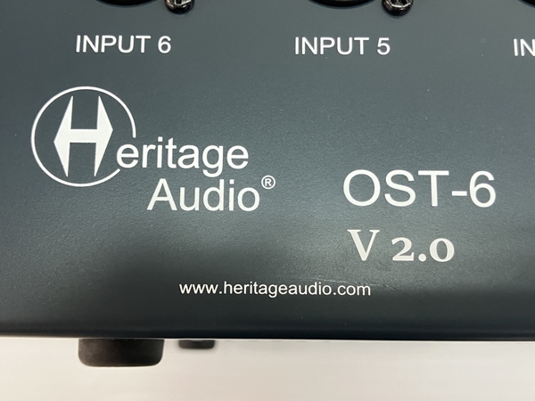 【動作保証】Heritage Audio OST-6 v2.0 電源ラック 500シリーズ用 シャーシ ヘリテージオーディオ 音響機材 オーディオ機器 中古 C8815375_画像8