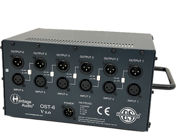 【動作保証】Heritage Audio OST-6 v2.0 電源ラック 500シリーズ用 シャーシ ヘリテージオーディオ 音響機材 オーディオ機器 中古 C8815375_画像1