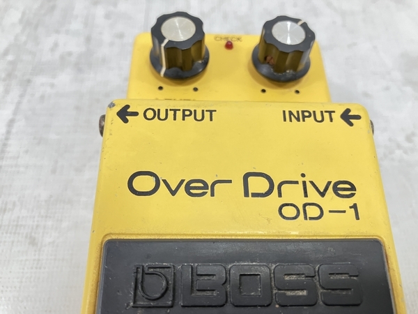 【動作保証】BOSS OD-1 オーバードライブ 銀ネジ 日本製 エフェクター 音響 中古 H8782359_画像9