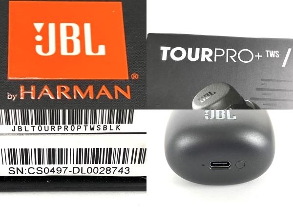 【動作保証】JBL TOUR PRO+ TWS Bluetooth ワイヤレス イヤホン 元箱付き 音響機材 中古 良好 Y8777655_画像3