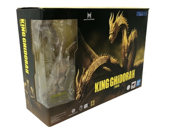 【動作保証】 BANDAI S.H.MonsterArts キングギドラ 2019 ゴジラ King of Monsters フィギュア 中古 S8795930_画像1