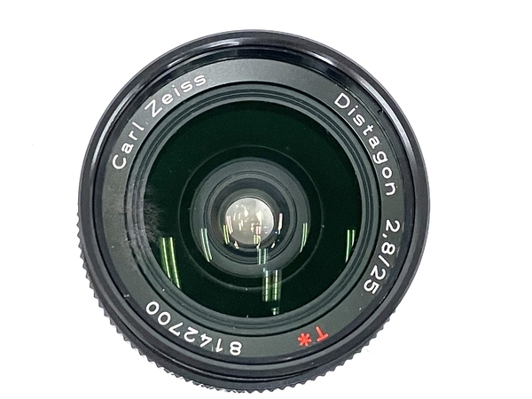 【動作保証】 Carl Zeiss Distagon 25mm F2.8 T＊ 単焦点レンズ CONTAX コンタックス カメラ ジャンク M8778437の画像3