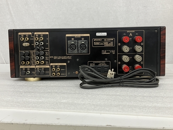 SANSUI AU-α707DR プリメインアンプ 音響機器 オーディオ サンスイ ジャンク S8808935_画像4