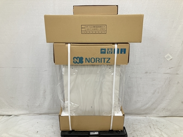 【動作保証】NORITZ OTQ-G4706SAWFF FF-102A RC-J124 石油ふろ給湯器 薄型給排気筒 マルチリモコン セット 未使用 H8823078の画像9
