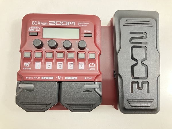 【動作保証】 ZOOM B1X FOUR ベース用 マルチエフェクター ズーム 音響機材 中古 良好 W8812265の画像4