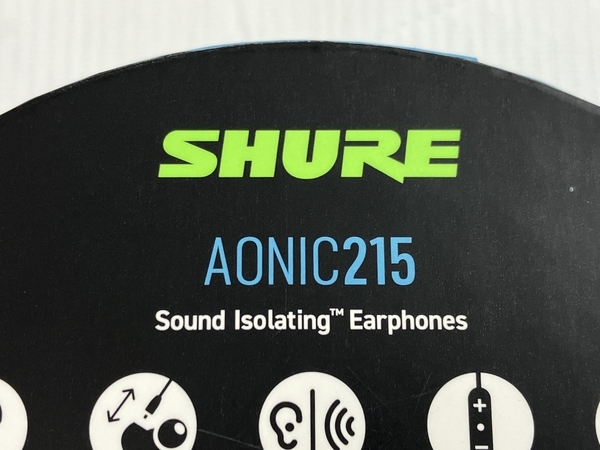 【動作保証】 SHURE AONIC215 イヤホン シュア 音響 機器 オーディオ 中古 N8781617_画像9