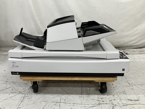 【引取限定】【動作保証】 FUJITSU PFU Image Scanner fi-7700 スキャナー A3両面対応フラットベッド付き ADF733791枚 PC 中古 直 S8821846_画像3