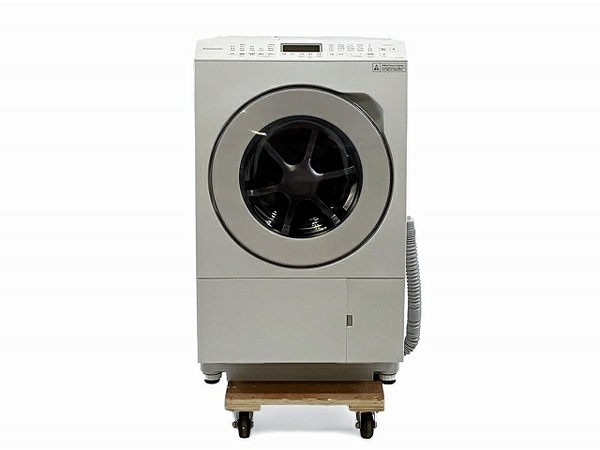 【動作保証】 Panasonic NA-LX127AL ななめ ドラム式 洗濯 乾燥機 洗濯機 12kg 左開き マットホワイト 2022年製 家電 中古 楽 T8795679の画像1
