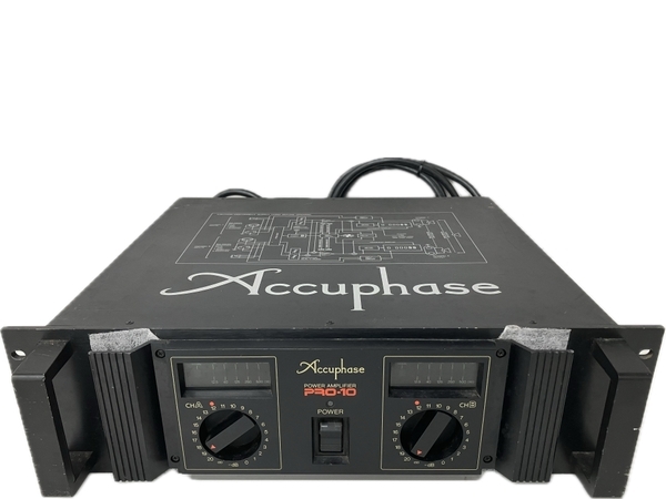 Accuphase PRO-10 アキュフェーズ パワーアンプ デュアルチャンネル PA機材 音響機材 中古 S8610015_画像1