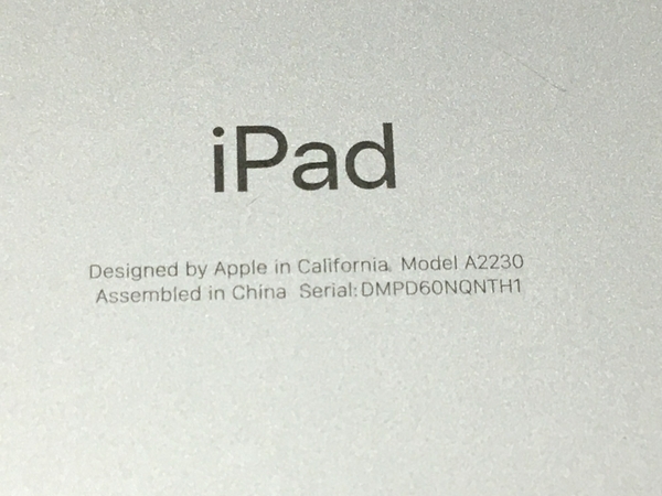 【動作保証】 Apple iPad Pro 第2世代 MXE52J/A 11インチ タブレット 256GB SIMフリー シルバー 訳有 T8727099の画像7