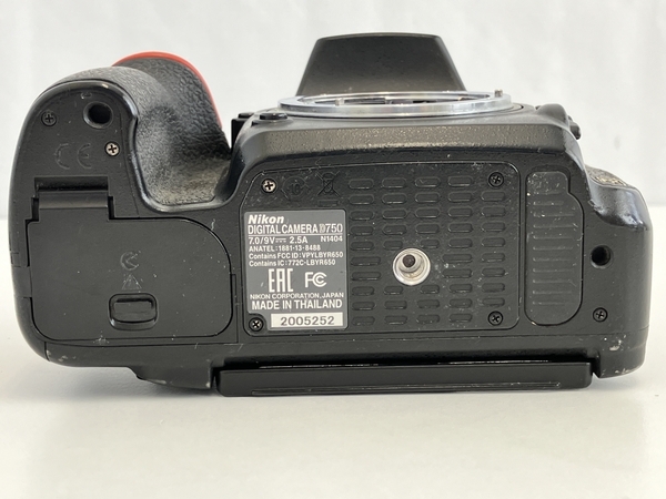 【動作保証】Nikon D750 ボディ 一眼レフ 写真 趣味 ニコン 中古 Z8827214の画像7