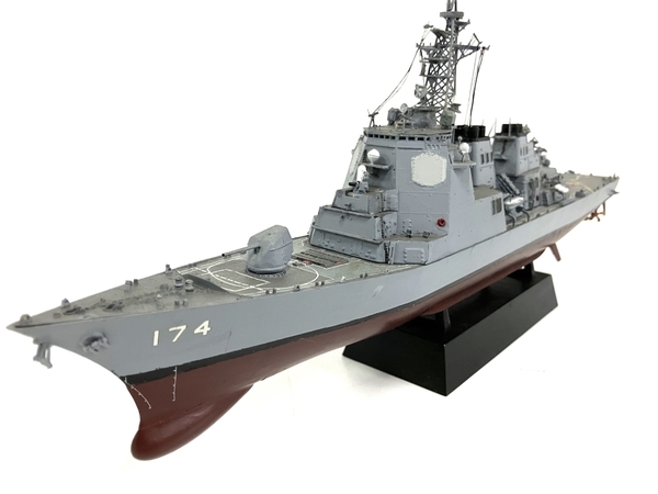 【引取限定】ピットロード 1/350 海上自衛隊 イージス 護衛艦 DDG-174 きりしま 組立塗装済 プラモデル ジャンク 直B8820584_画像2