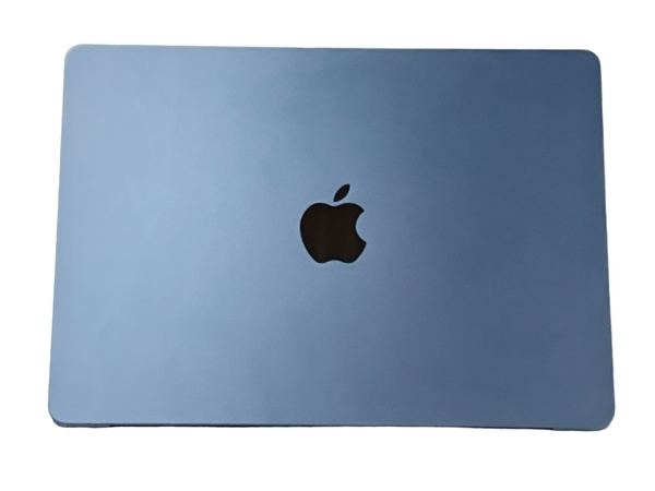 【バッテリ充放電回数 2回】【動作保証】 Apple MacBook Air M2 2022 MLY33J/A ノート PC M2 8GB SSD 256GB Sonoma 中古 美品 T8778782の画像7