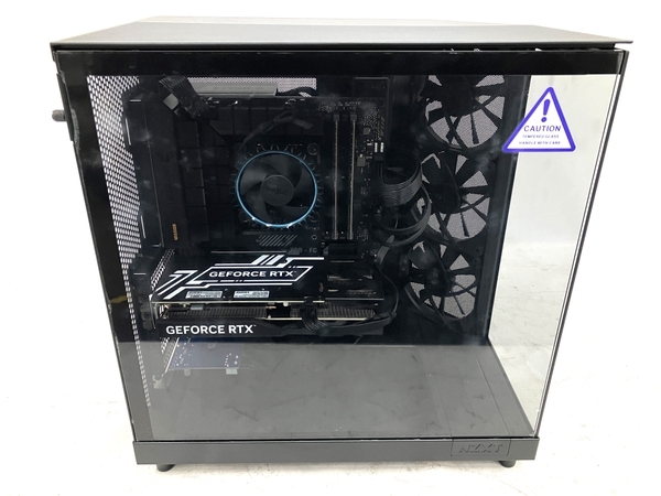 【動作保証】 自作 PC デスクトップ パソコン i7-14700F 32GB SSD 2TB 2TB GeForce RTX 4070 OS無 中古 良好 M8749691_画像6