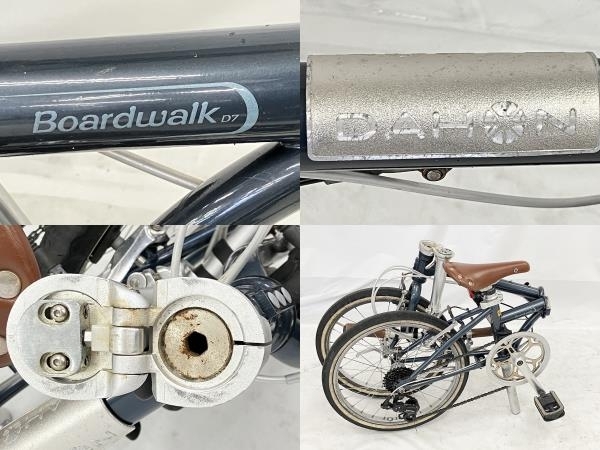 【動作保証】Dahon ダホン boardwalk d7 2020年モデル 20型 折りたたみ 自転車 中古 W8825001の画像8