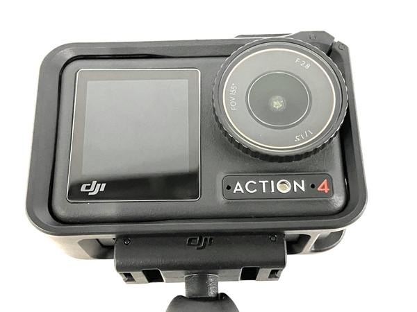 【動作保証】dji ACTION4 カメラ スタンド付き F2.8 中古 良好 B8826974_画像2