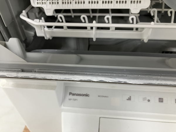 【動作保証】Panasonic NP-TSP1-W 電気食器洗い乾燥機 食洗機 2022年製 パナソニック 中古 楽 O8660703の画像6