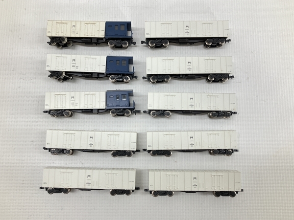 KATO 8020 8021 レサ10000 レムフ10000 国鉄 貨車 10両セット 鉄道模型 Nゲージ 中古 W8827135の画像6