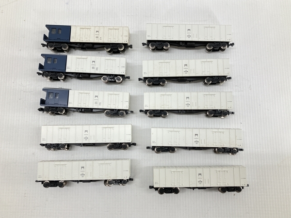 KATO 8020 8021 レサ10000 レムフ10000 国鉄 貨車 10両セット 鉄道模型 Nゲージ 中古 W8827135の画像5