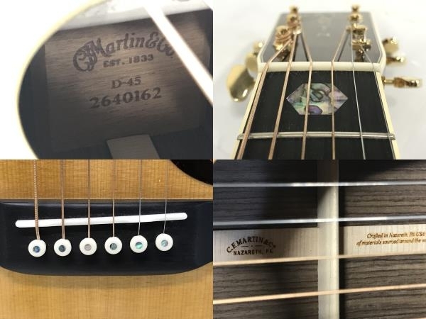 【動作保証】Martin D-45 Standard アコースティックギター 2021年製 ナザレス製 ケース ワランティ 中古 美品 F8782210_画像6