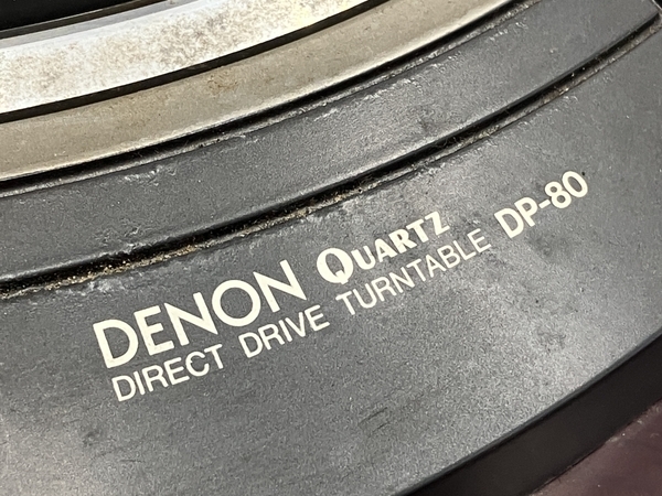 [ operation guarantee ] DENON DP-80 DK-110 SAEC WE-407/23 turntable tone arm set used W8822460