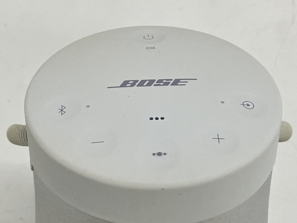 【動作保証】BOSE 419356 ホワイト SOUNDLINK REVOLVE Bluetooth スピーカー 音響機器 中古 K8769924の画像2