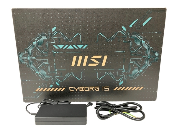 【動作保証】MSI Cyborg 15 A12VF 15.6インチ ノートパソコン i5-12450H 16GB SSD 1TB RTX 4060 win11 中古 良好 M8792171の画像2