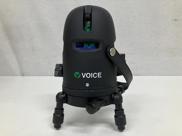 【動作保証】 voice レーザー墨出器 Model-G8 三脚+受光器 セット 未使用 S8825063_画像2