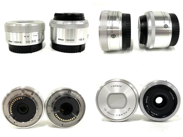 【動作保証】Nikon ニコン 1 J5 ダブルレンズ 18.5mm 1:1.8 40.5/10-30mm 1:3.5-5.6 VR 中古 良好 B8829525の画像6