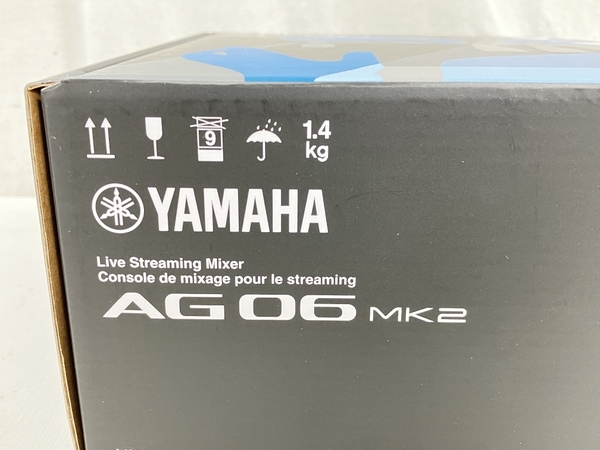 【動作保証】YAMAHA AG06 MK2 ミキサー 2023年製 音響機材 ヤマハ 未使用 W8824864_画像5