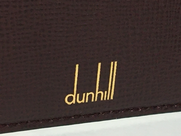 dunhill(ダンヒル) ベルグレーブ 二つ折り財布 ブラック IMV0518 美品 中古 T8265096_画像6